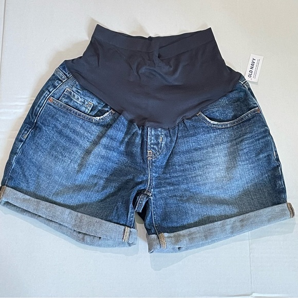 Lot of 2 Old Navy Maternity Jeans Shorts Size 8  NWT - Picture 5 of 6